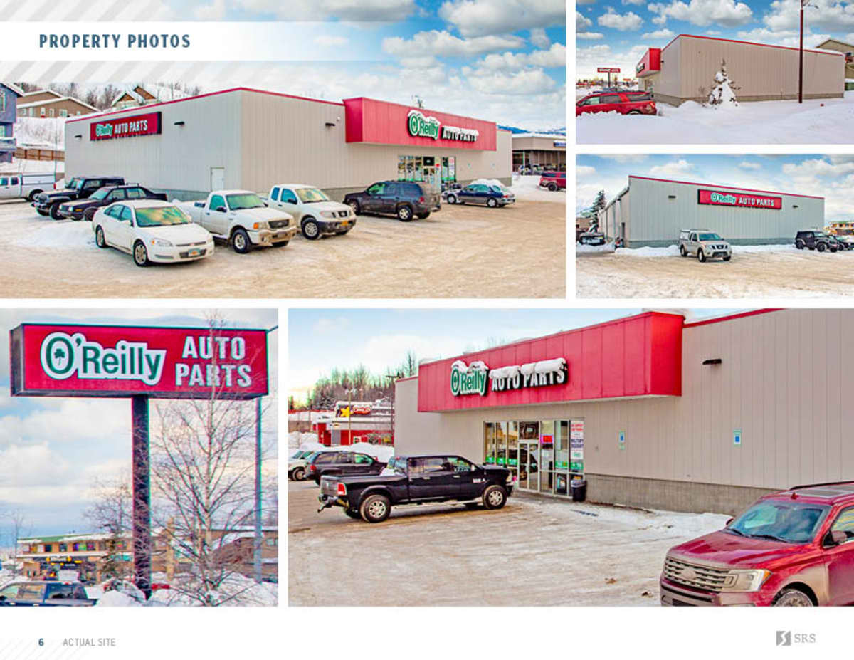 Eagle River, AK O'Reilly Auto Parts Retail investment sale in Eagle