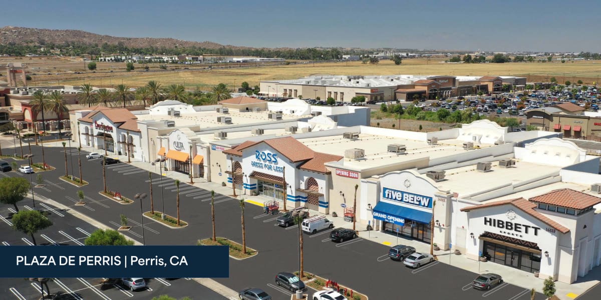Plaza De Perris Retail for lease in Perris California SRS