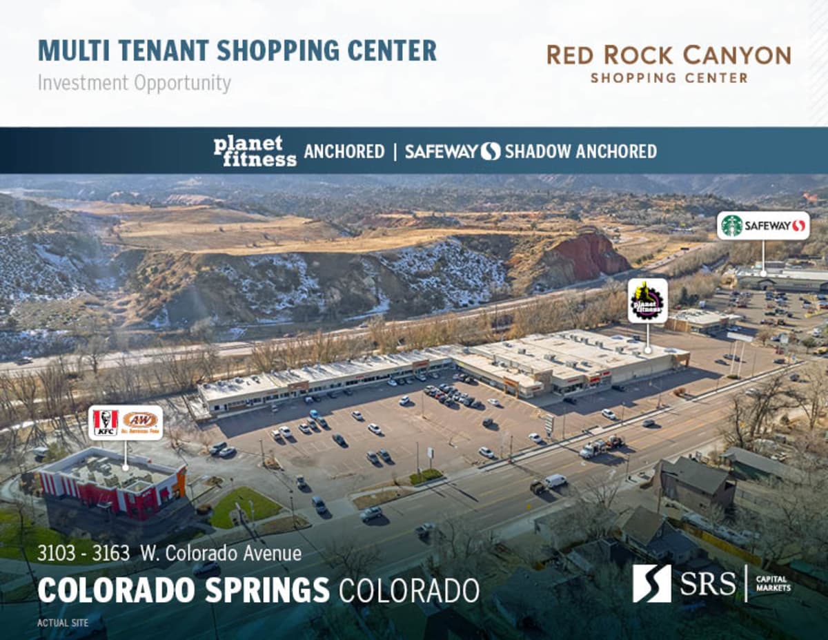 Red Rocks Colorado Outlets Colorado Springs, CO - Red Rock Center | Retail investment sale in ...