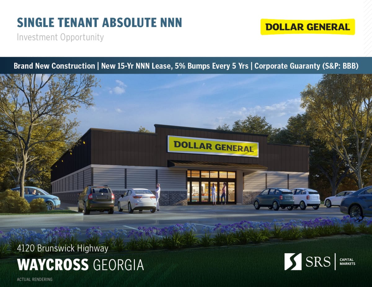 Waycross, GA - Dollar General | Retail investment sale in Waycross ...
