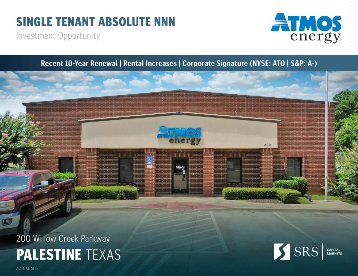 Palestine, TX - Atmos Energy Corporation | Industrial investment sale