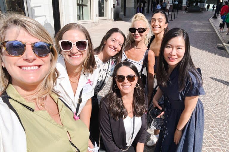 High Street Retail walking tour on Rodeo Drive.