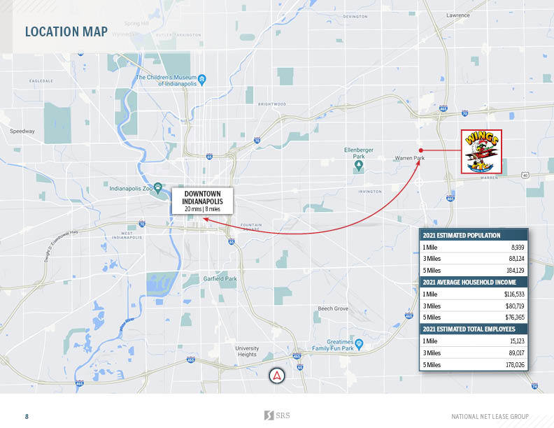 Indianapolis, IN Wings Etc Retail investment sale in Indianapolis