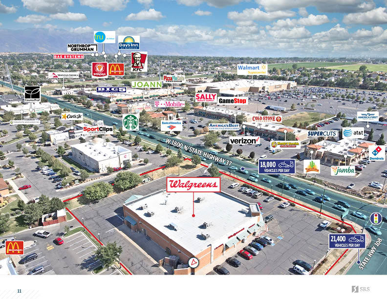 Clinton, UT Walgreens Retail investment sale in Clearfield, Utah SRS