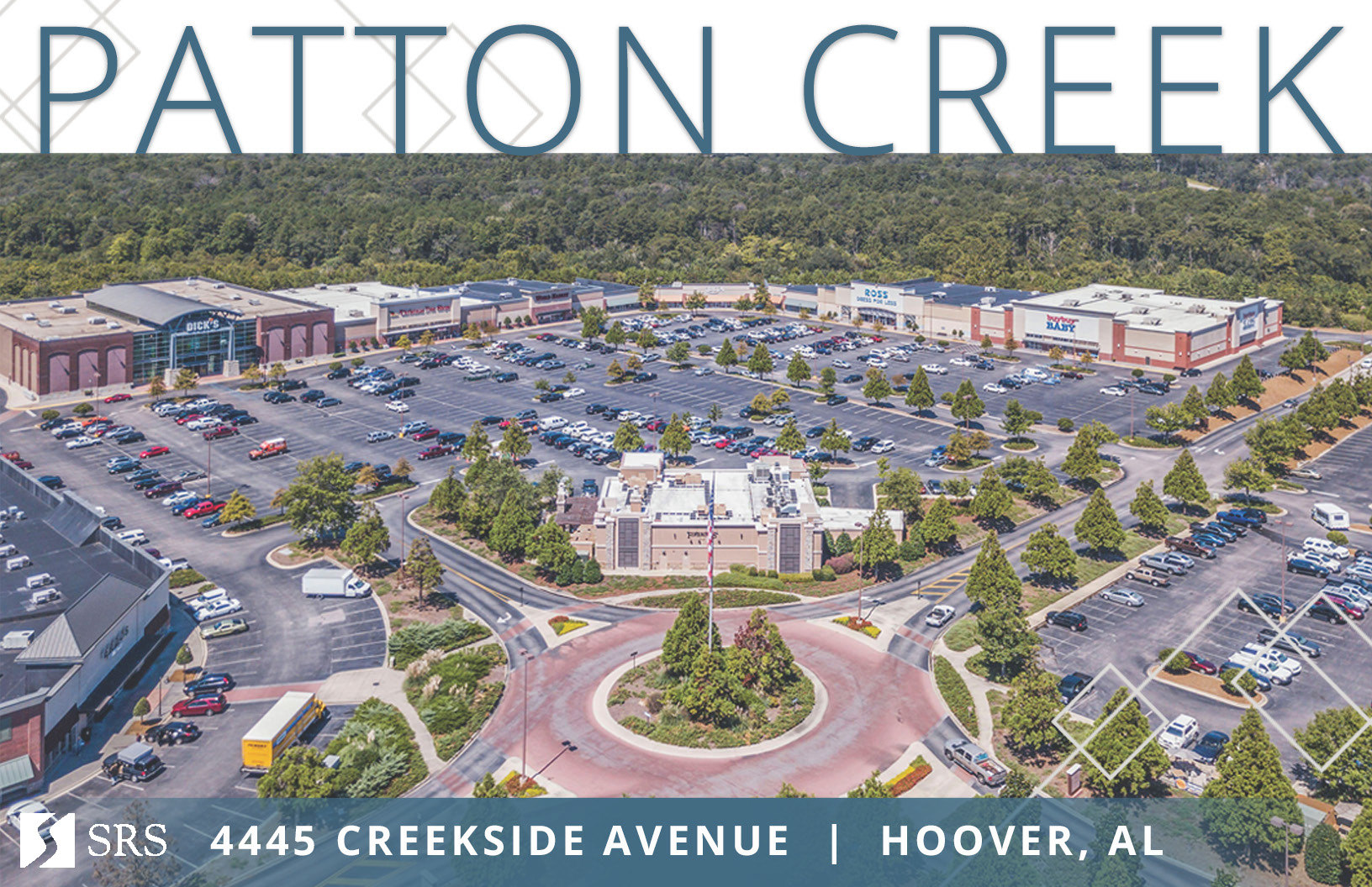 Patton Creek Town Center Retail for lease in Hoover, Alabama SRS