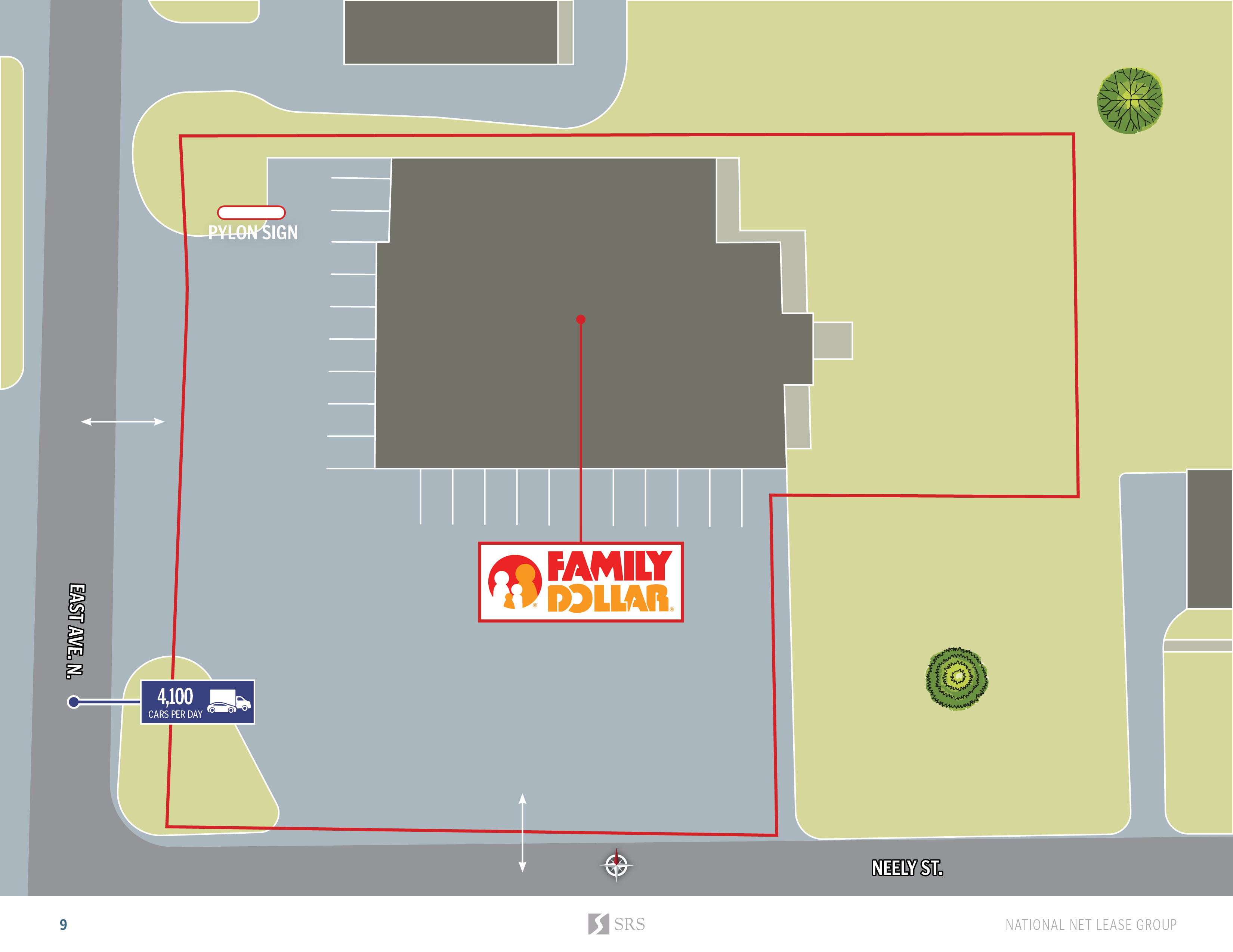 Hollandale, MS Family Dollar Retail investment sale in Hollandale