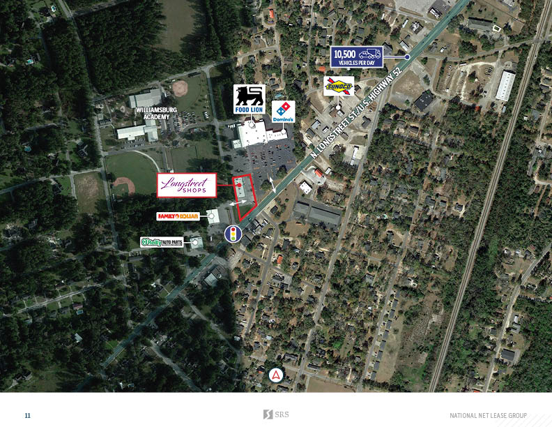 Kingstree, SC Longstreet Shops Retail investment sale in Kingstree