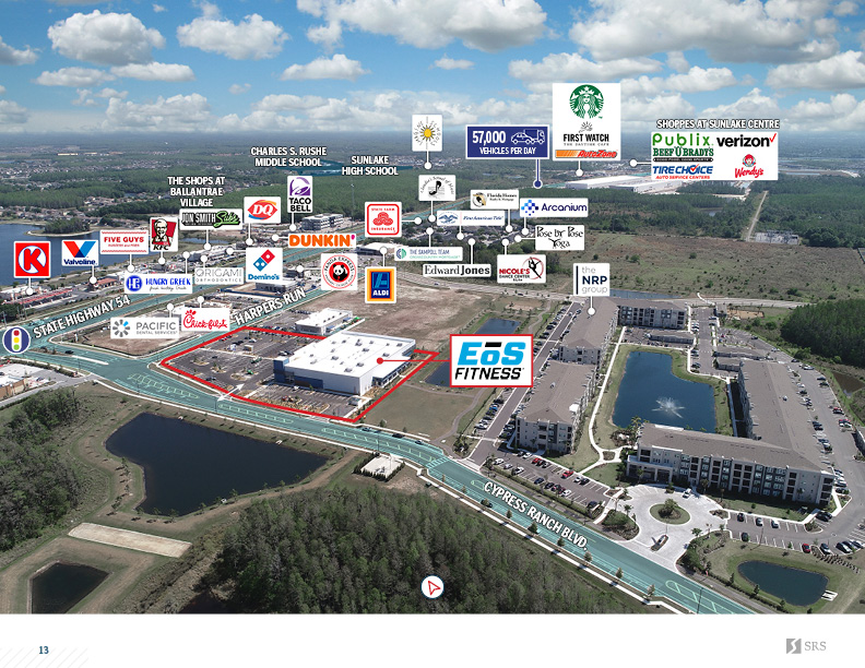 Tampa (Lutz), FL EoS Fitness Retail investment sale in Lutz