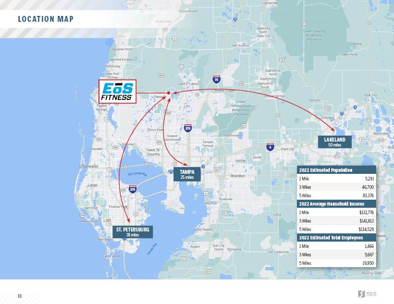 Tampa (Lutz), FL EoS Fitness Retail investment sale in Lutz