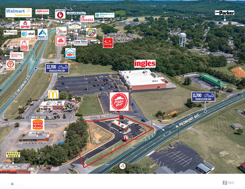 Rockmart, GA Pizza Hut Retail investment sale in Rockmart,