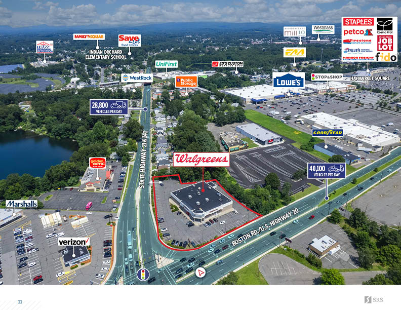 Springfield, MA Walgreens Leasehold Retail investment sale in