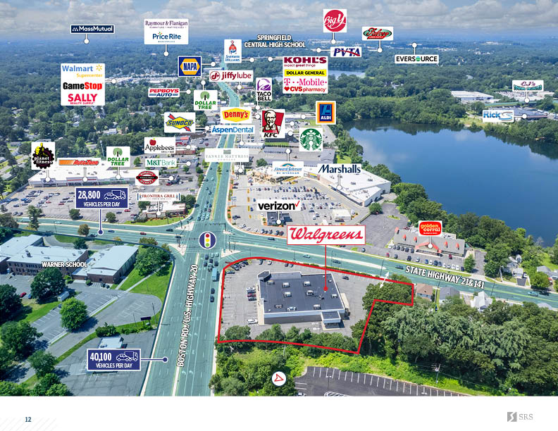 Springfield, MA Walgreens Leasehold Retail investment sale in