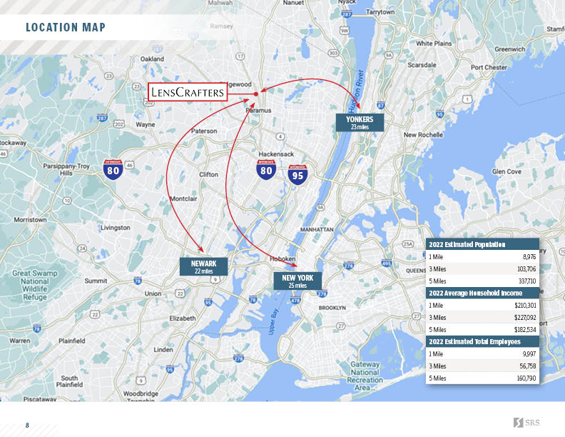Paramus, NJ Lenscrafters Retail investment sale in Paramus, New