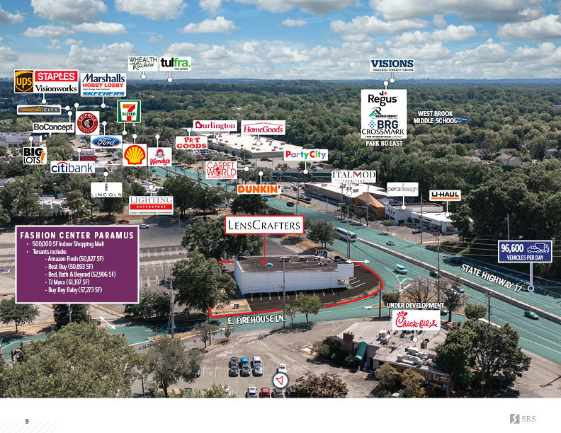 Paramus, NJ Lenscrafters Retail investment sale in Paramus, New