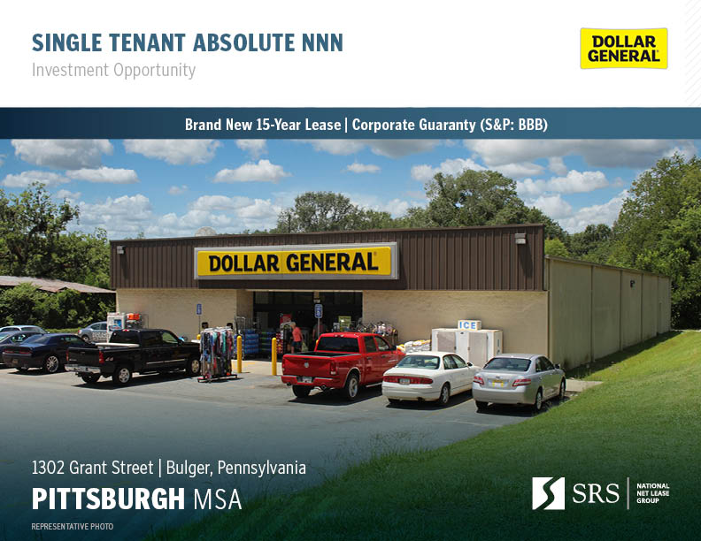 Bulger, PA - Dollar General | Retail investment sale in Bulger ...