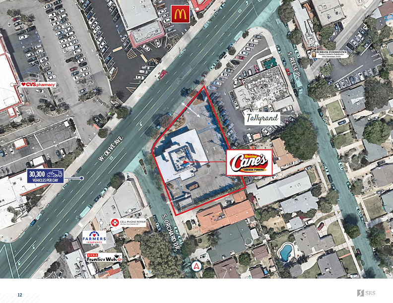 Burbank, CA Raising Cane's Retail investment sale in Burbank