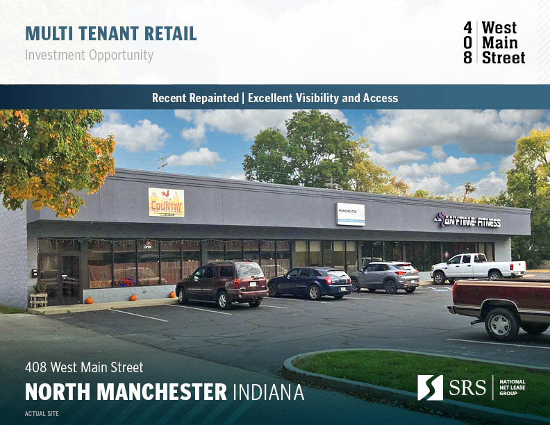 North Manchester, IN MultiTenant Building Retail investment sale