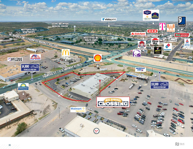 Big Spring, TX - Big Spring Crossing | Retail investment sale in Big ...