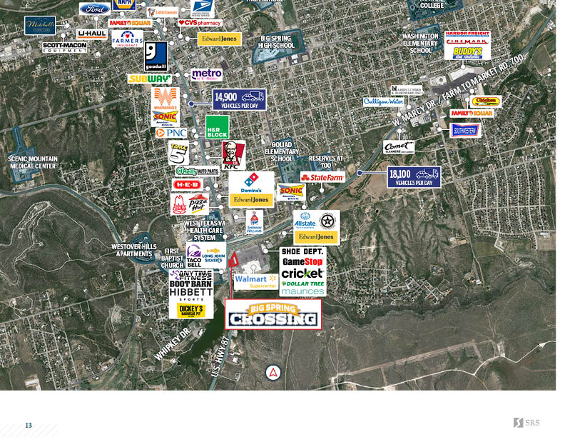 Big Spring, TX - Big Spring Crossing | Retail investment sale in Big ...