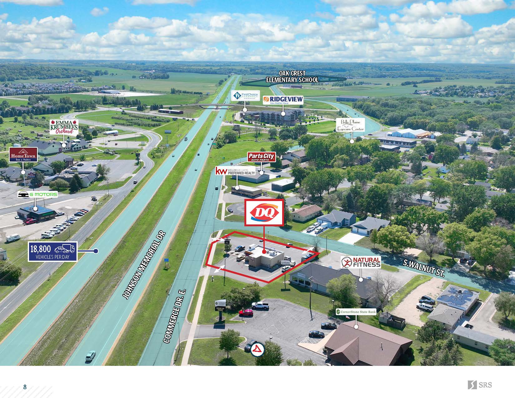 Belle Plaine, MN Dairy Queen Retail investment sale in Belle Plaine