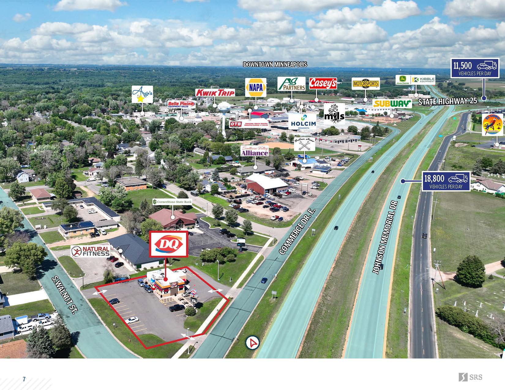 Belle Plaine, MN Dairy Queen Retail investment sale in Belle Plaine