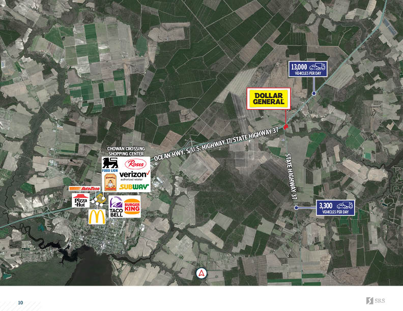 Edenton, NC Dollar General Retail investment sale in Edenton, North