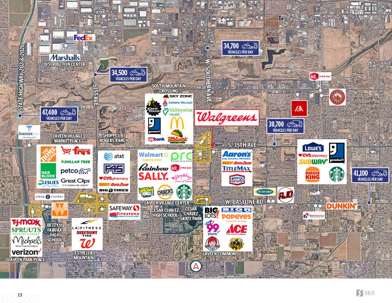 Phoenix, AZ Walgreens (Southern) Retail investment sale in Phoenix