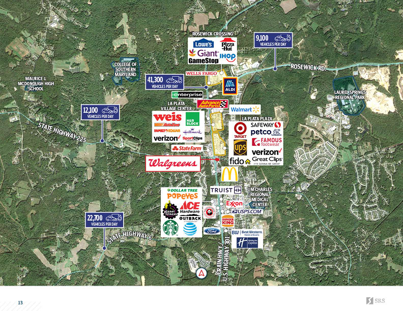 La Plata, MD Walgreens Retail investment sale in La Plata, Maryland SRS