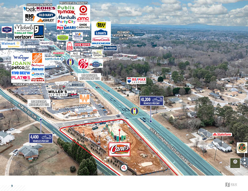 Snellville, GA - Raising Cane's | Retail investment sale in Snellville ...