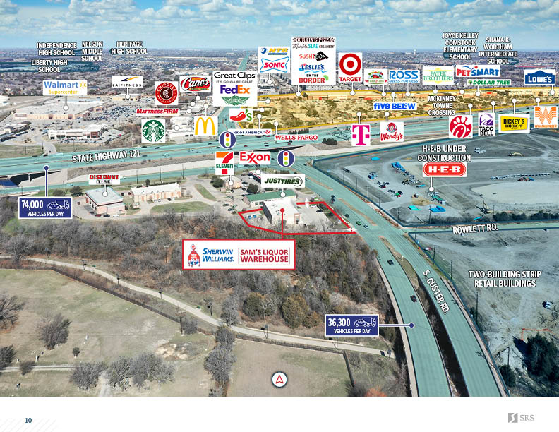 Plano TX - Sherwin-Williams & Sams Liquor Store4.jpg