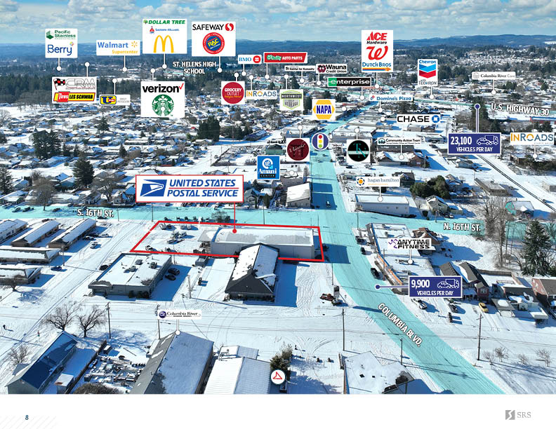 St. Helens, OR USPS Retail investment sale in St Helens, Oregon SRS