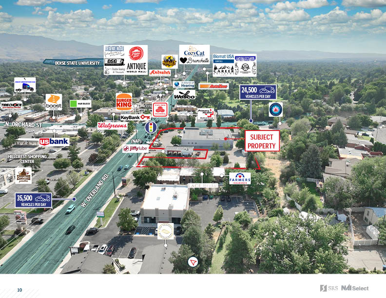 Boise, ID Former Rite Aid (Overland) Retail investment sale in