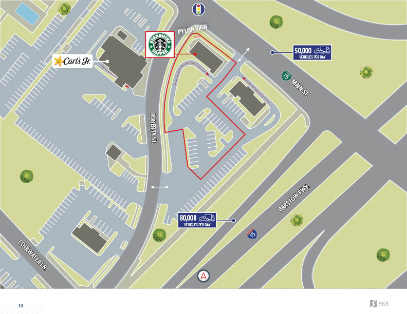 Barstow, CA Starbucks Retail investment sale in Barstow, California