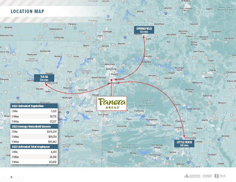 Springdale, AR Panera Bread Retail investment sale in Springdale