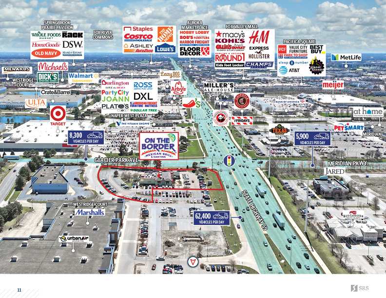 Naperville, IL On the Border Retail investment sale in Naperville