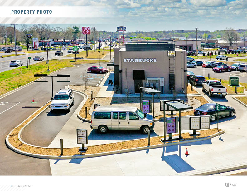 Corinth, MS Starbucks Retail investment sale in Corinth