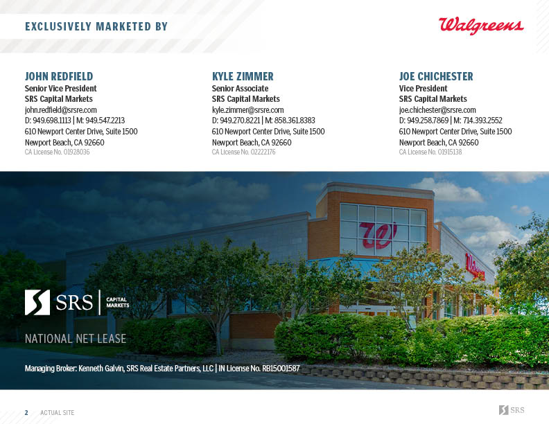 Noblesville, IN Walgreens Retail investment sale in Noblesville