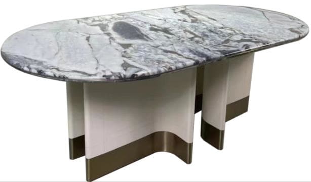 Grigio Oval Table