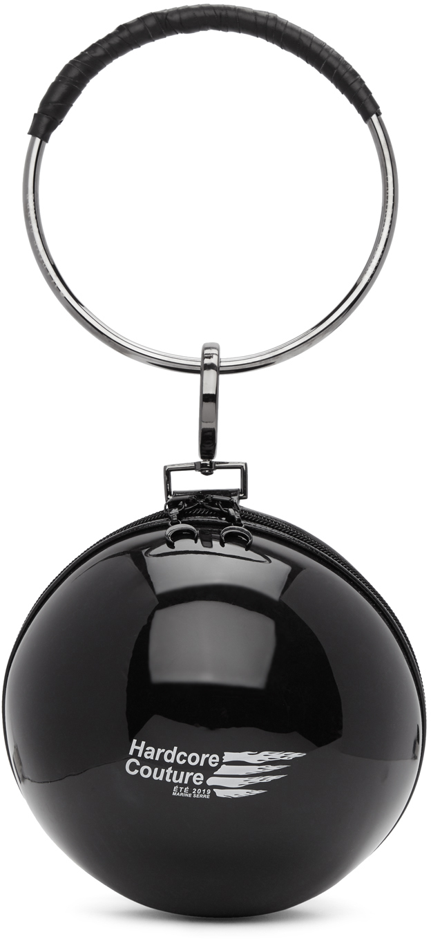 Marine Serre Clutch Black Dream Ball Bag