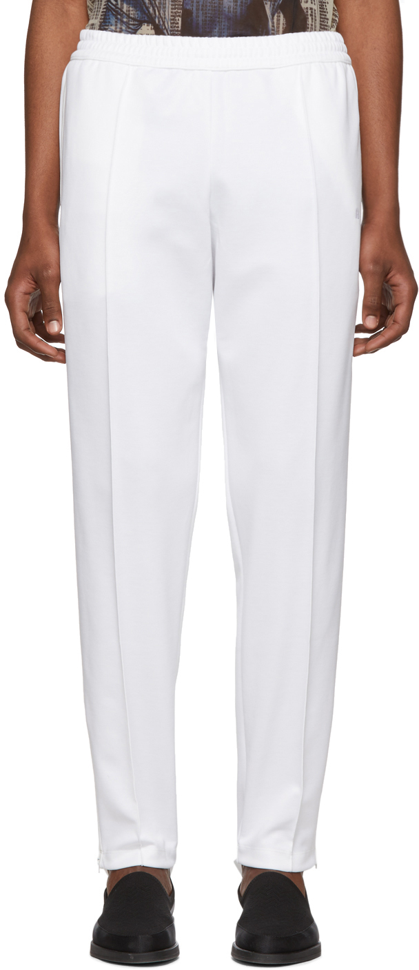Helmut Lang Pants White Stirrup Track Pants