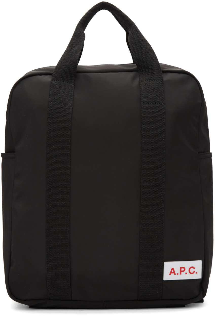 A.p.c. Backpacks Black Protection Backpack