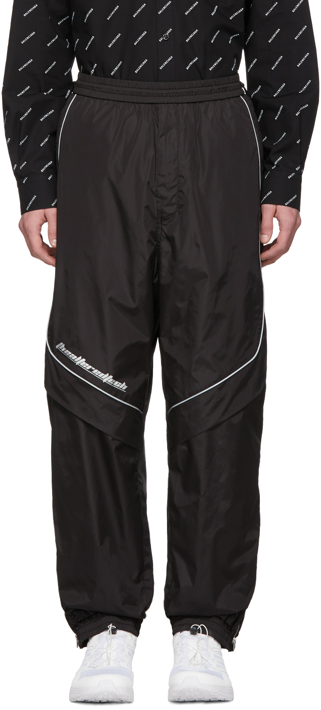 Juun.j Pants Black 'Thealteredtech' Track Lounge Pants