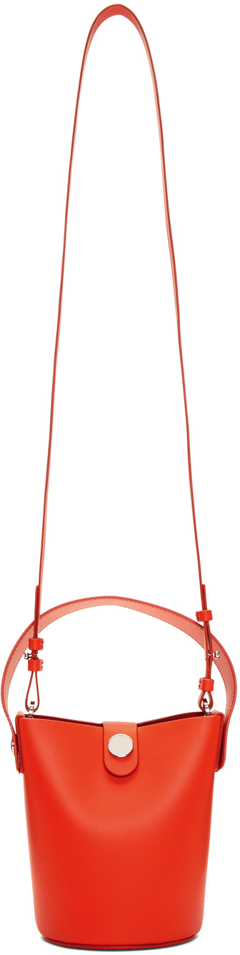 Sophie Hulme Accessories Orange Nano Swing Bucket Bag