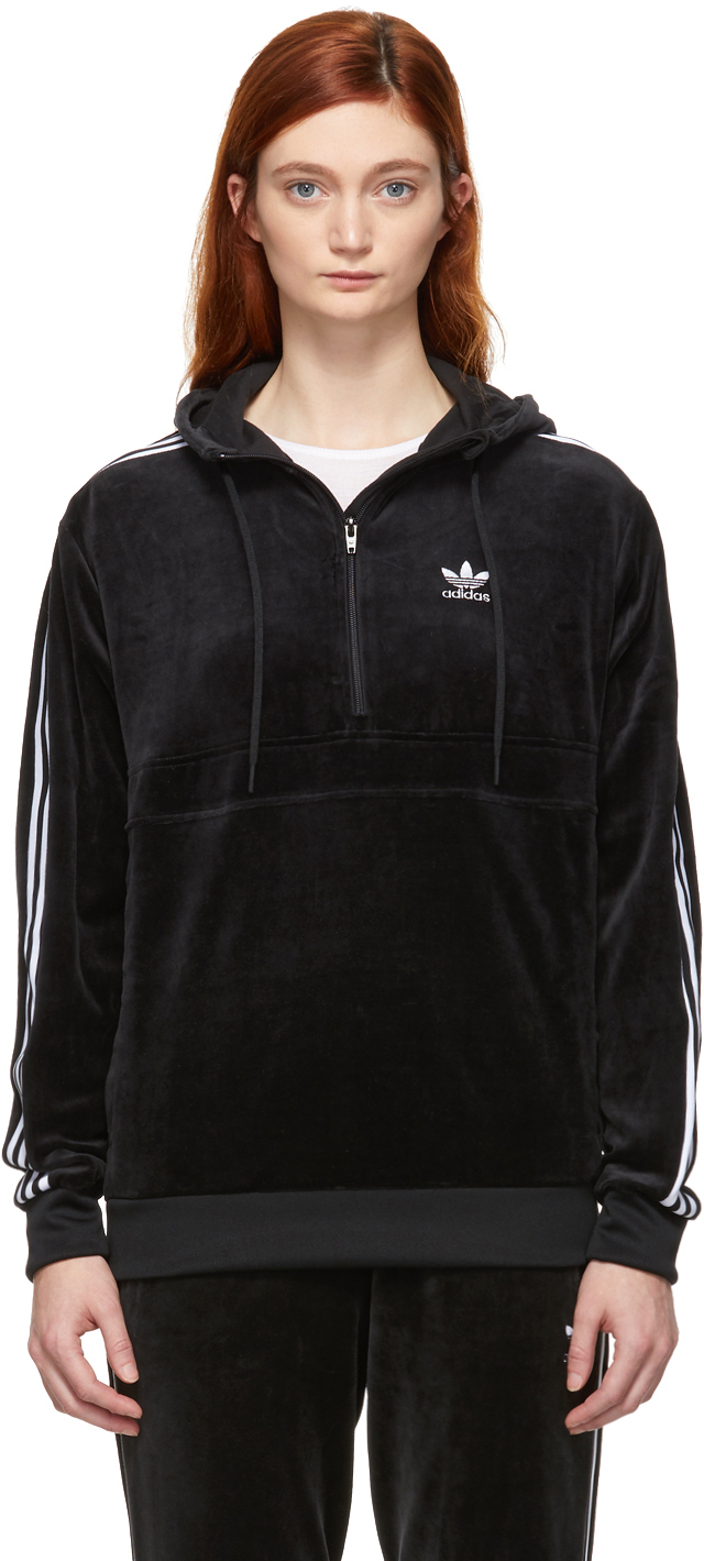 adidas cozy half zip hoodie
