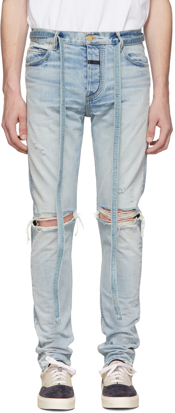 Fear Of God Jeans Indigo Slim Jeans