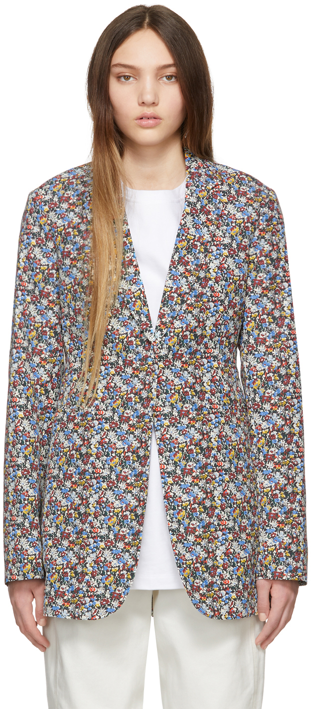 Victoria Beckham Blazers Multicolor Masculine Blazer