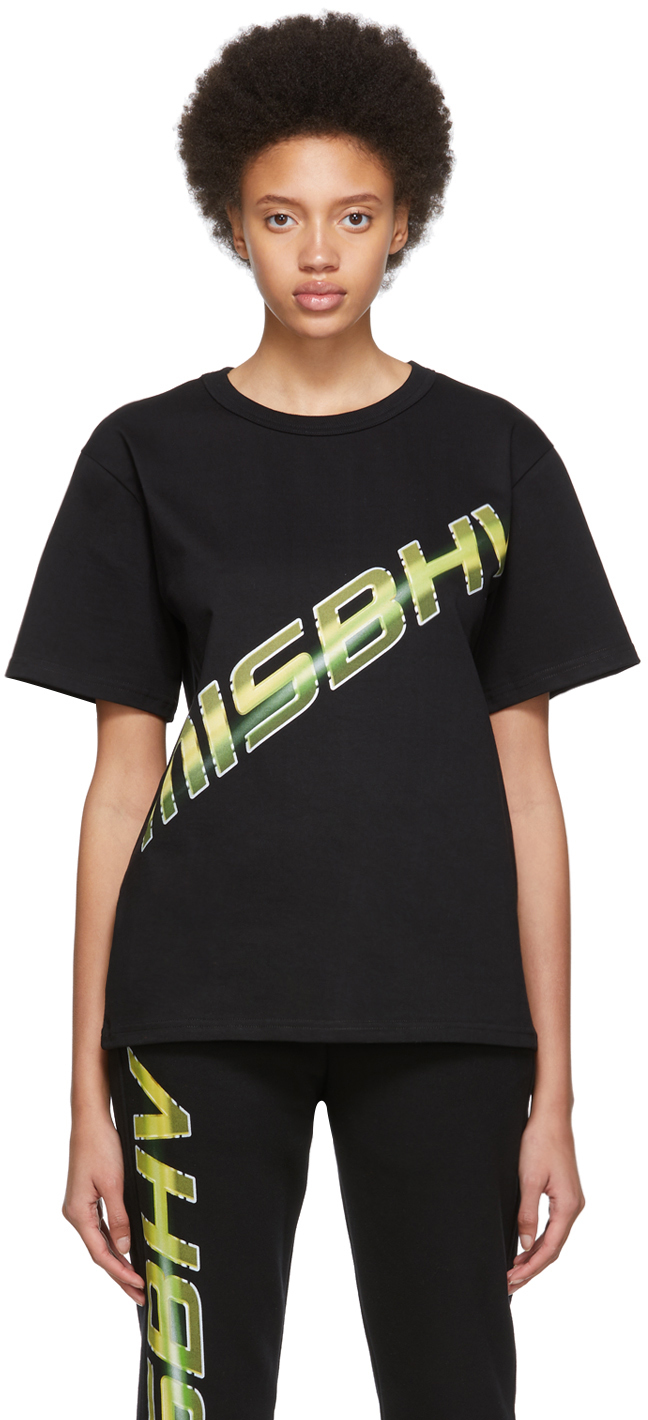Misbhv T-shirts Black Space Logo T-Shirt