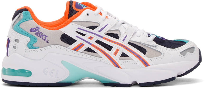 Asics Sneakers White & Navy Gel-Kayano 5 OG Sneakers