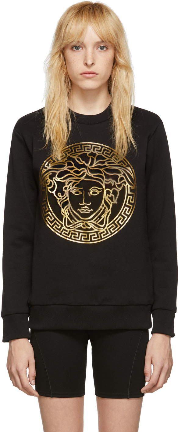 versace medusa hoodie