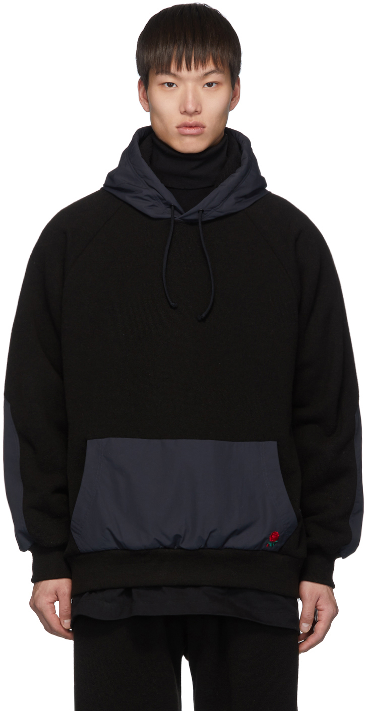 Undercover Accessories Black Rose Hoodie